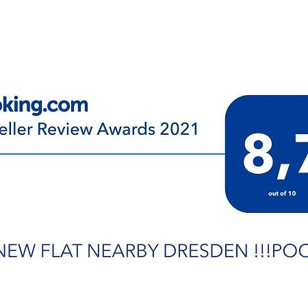 B Our Guest At New Flat Nearby Dresden !!!Pool!!! Daire Frauendorf  Dış mekan fotoğraf